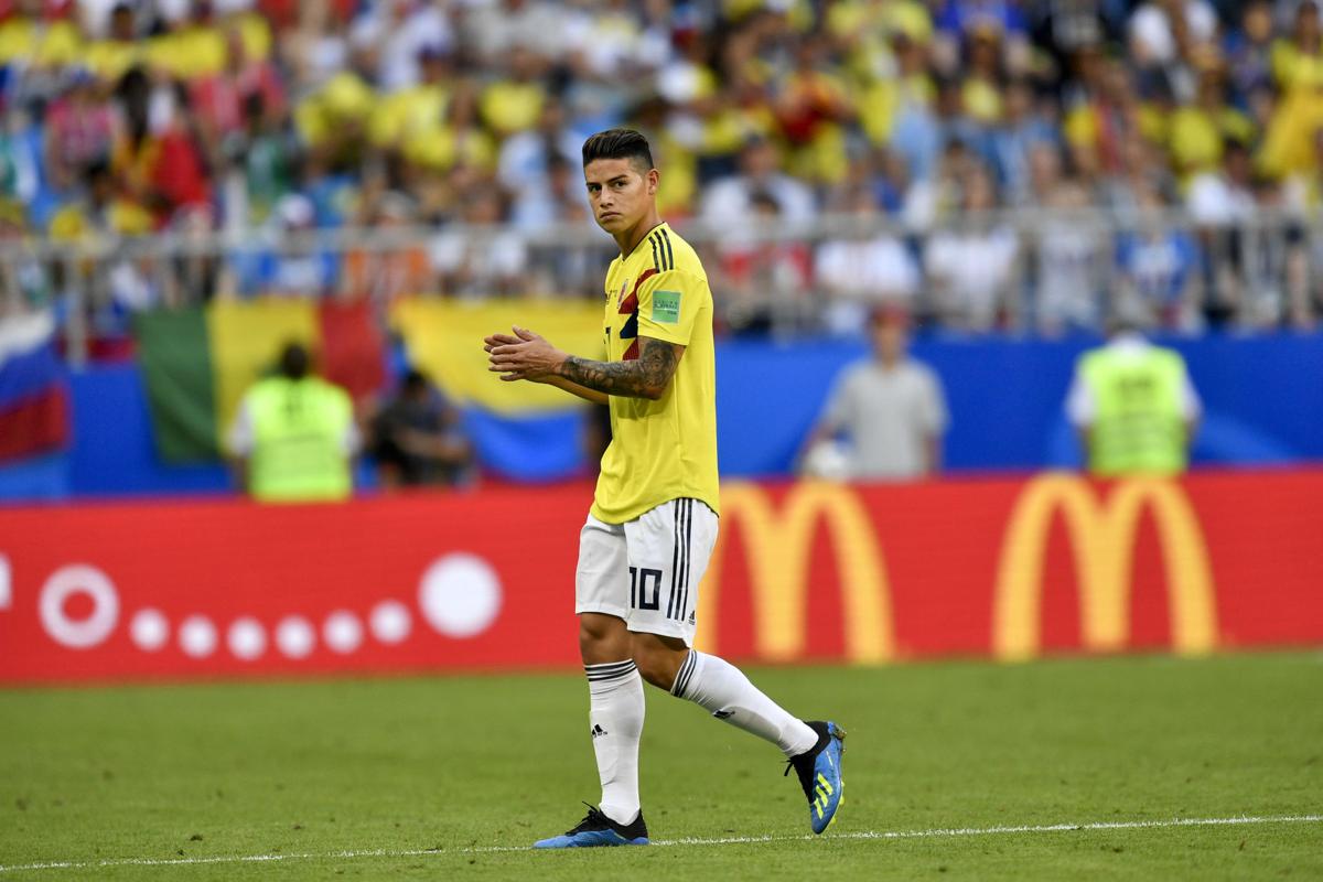 James Rodriguez Tidak Cedera Serius, Tapi Terancam Absen Tanding